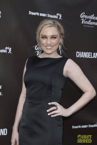 Clare Grant at the Changeland premiere
