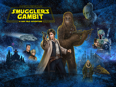 Clare as Princess Leia in “Smuggler’s Gambit”
